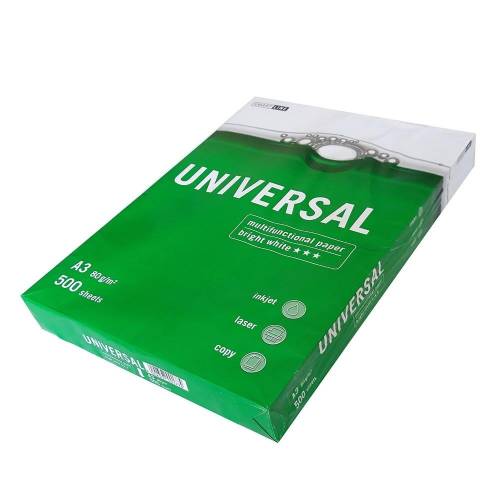 Папір офісний Smart Line Universal A3 80 г/м2 клас B 500 аркушів